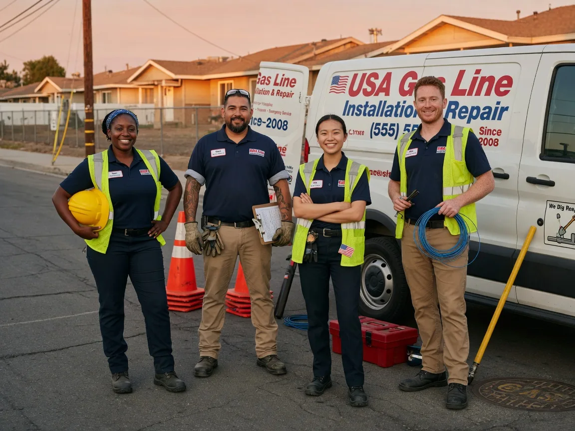 Gas Line Installation company in Kennard, IN